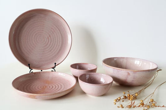 Blushing Rouge Dinner Set