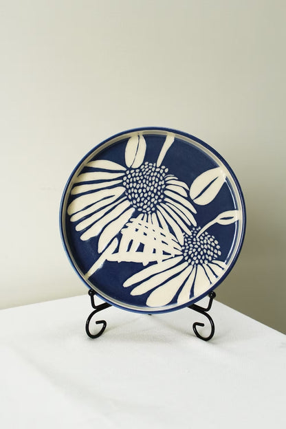 Marine Daisy Plate