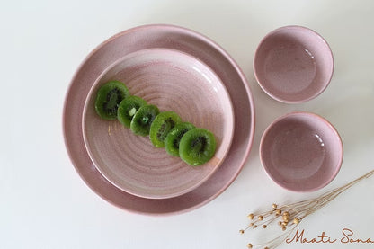 Blushing Rouge Dinner Set