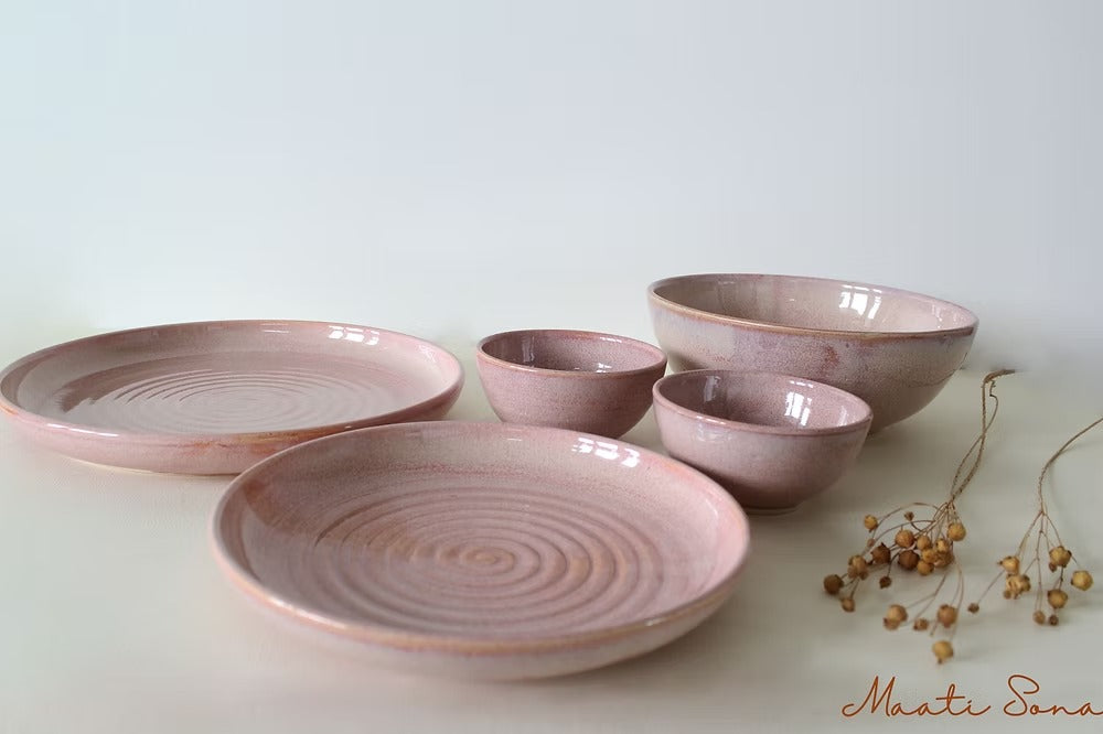 Blushing Rouge Dinner Set