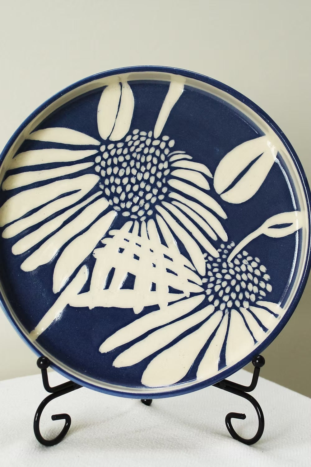 Marine Daisy Plate