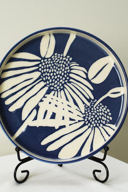 Marine Daisy Plate