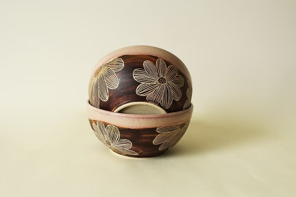 Pink Sienna Bowl
